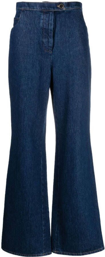 Giuliva Heritage High waist broek Blauw