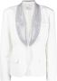 Giuseppe Di Morabito Blazer verfraaid met kristallen Beige - Thumbnail 1