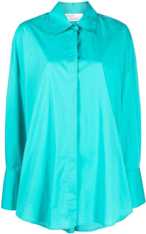 Giuseppe Di Morabito Katoenen blouse Blauw