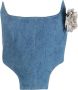 Giuseppe Di Morabito Denim korset Blauw - Thumbnail 1