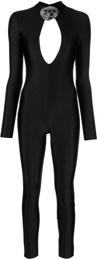 Giuseppe Di Morabito Jumpsuit met open rug Zwart