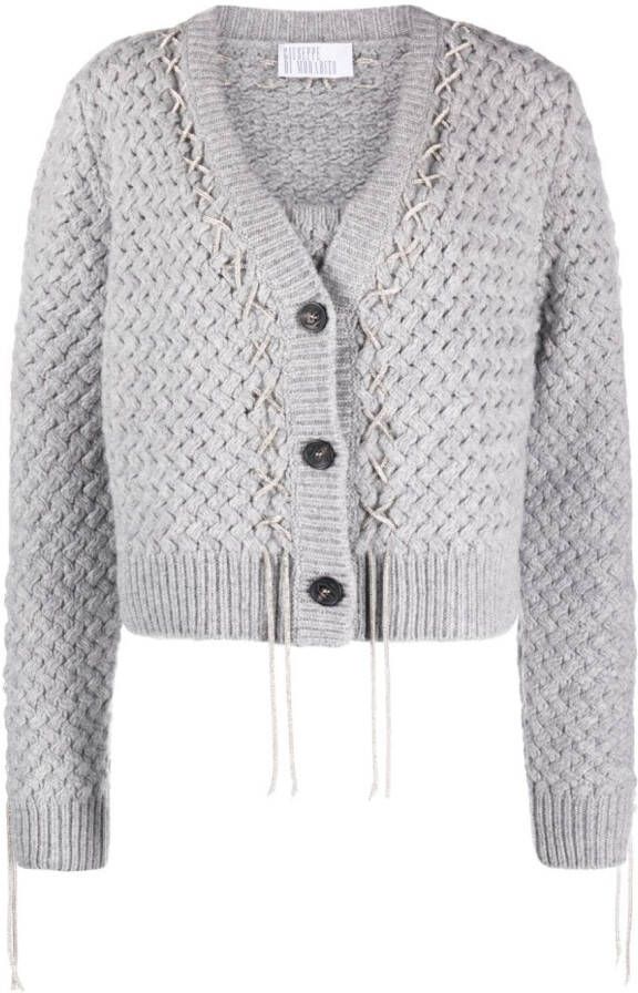 Giuseppe Di Morabito Kasjmier vest Grijs