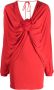Giuseppe Di Morabito Mini-jurk met ruche Rood - Thumbnail 1