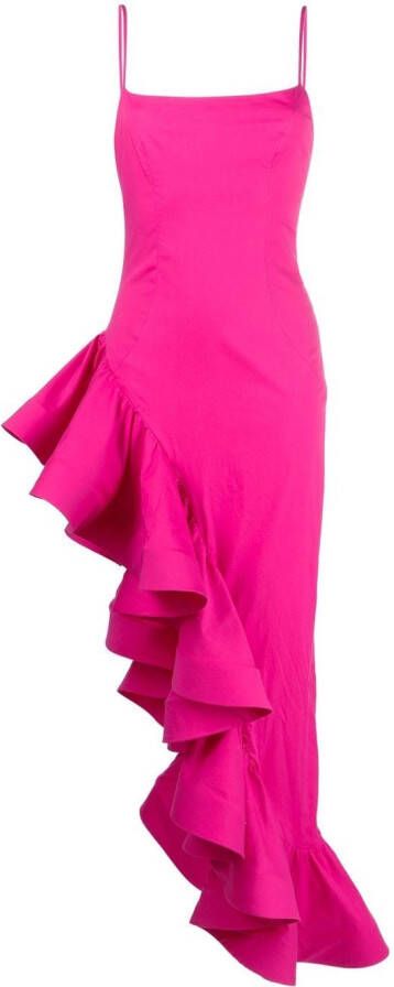 Giuseppe Di Morabito Asymmetrische jurk Roze