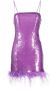 Giuseppe Di Morabito Strapless maxi-jurk Paars - Thumbnail 1