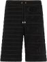 Giuseppe Zanotti Bermuda shorts met logo Zwart - Thumbnail 1