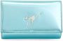 Giuseppe Zanotti Cleopatra clutch met logo Blauw - Thumbnail 1