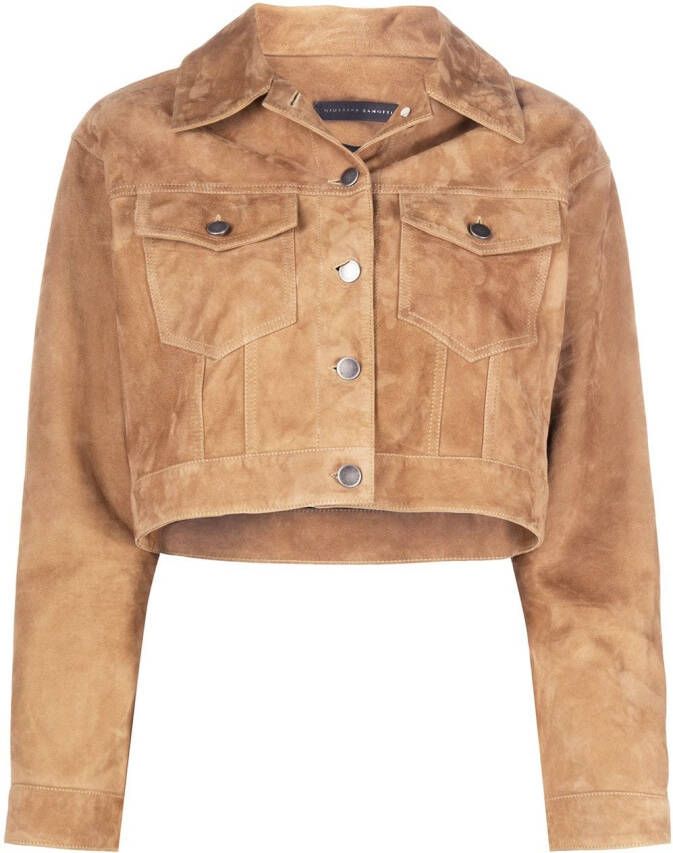 Giuseppe Zanotti Cropped jack Beige