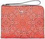 Giuseppe Zanotti Fabian clutch met paisley-print Rood - Thumbnail 1
