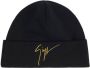 Giuseppe Zanotti Muts met geborduurd logo Zwart - Thumbnail 1