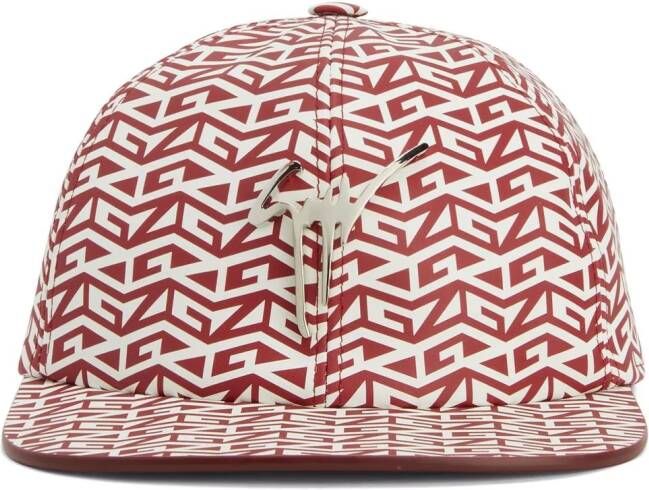 Giuseppe Zanotti Pet met monogram Rood