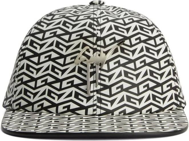 Giuseppe Zanotti Pet met monogram Zwart