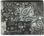 Giuseppe Zanotti Portemonnee met paisley-print Zwart - Thumbnail 1