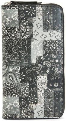 Giuseppe Zanotti Portemonnee met paisley-print Zwart