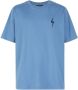 Giuseppe Zanotti T-shirt met borduurwerk Blauw - Thumbnail 1