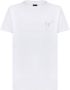 Giuseppe Zanotti T-shirt met geborduurd logo Wit - Thumbnail 1