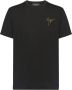 Giuseppe Zanotti T-shirt met geborduurd logo Zwart - Thumbnail 1