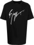 Giuseppe Zanotti T-shirt met logoprint Zwart - Thumbnail 1
