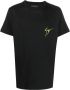 Giuseppe Zanotti T-shirt met logoprint Zwart - Thumbnail 1