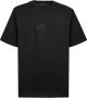 Giuseppe Zanotti T-shirt verfraaid met kristallen Zwart - Thumbnail 1