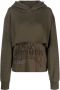 Givenchy Gelaagde hoodie Groen - Thumbnail 1