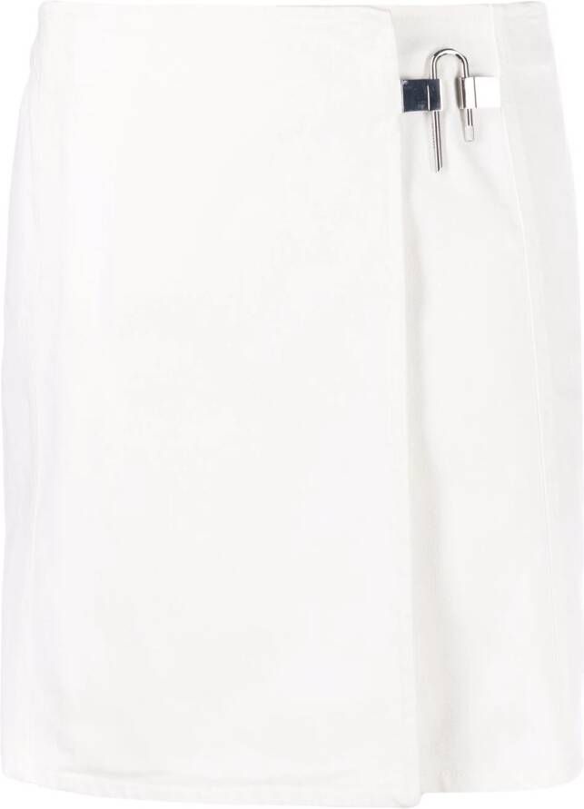 Givenchy Asymmetrische rok Wit