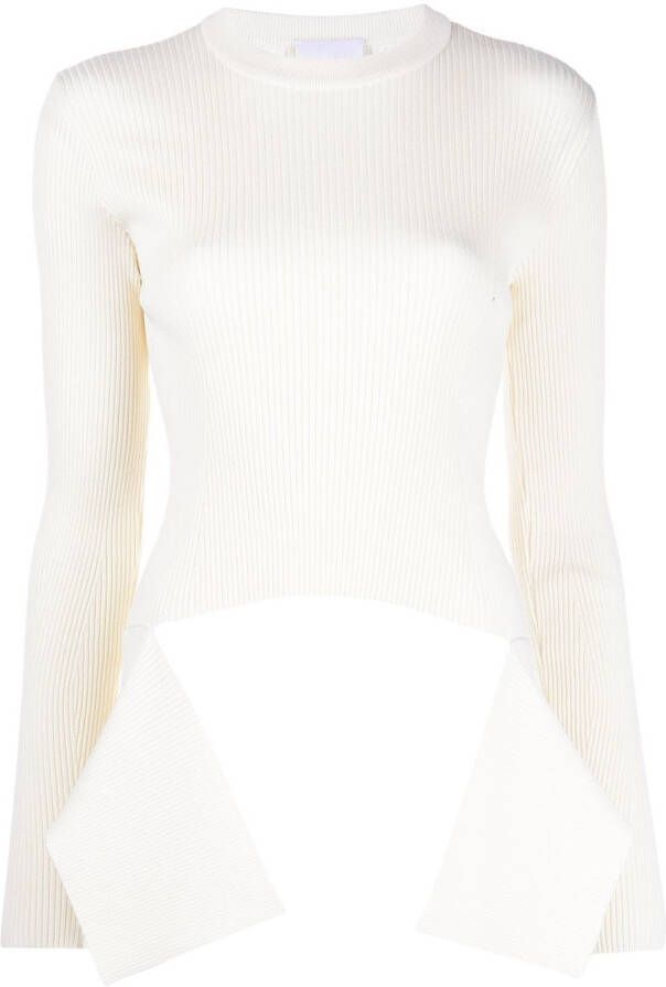 Givenchy Asymmetrische trui Beige