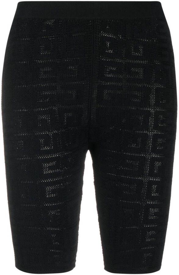 Givenchy Bikershorts met print Zwart