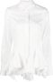 Givenchy Blouse met afwerking van peplum Wit - Thumbnail 1