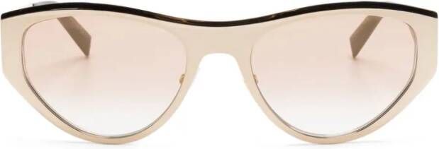 Givenchy Zonnebril met cat-eye montuur Goud