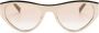 Givenchy Zonnebril met cat-eye montuur Goud - Thumbnail 1
