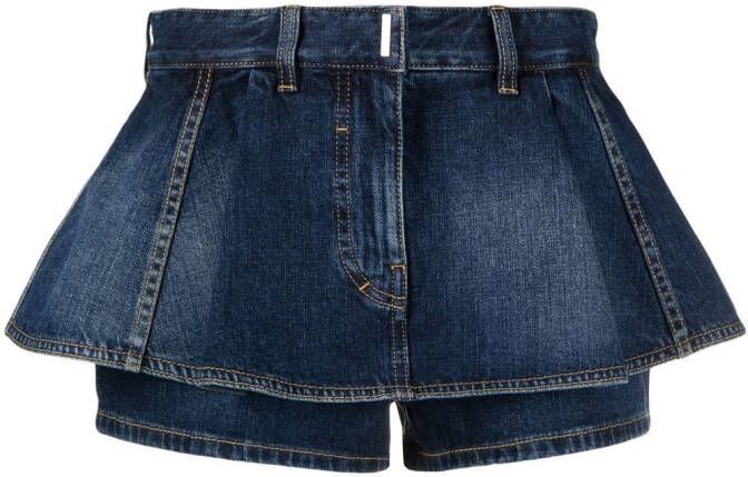 Givenchy Denim shorts Blauw