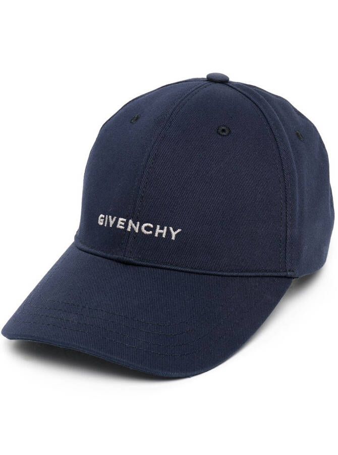 Givenchy Pet met geborduurd logo Blauw