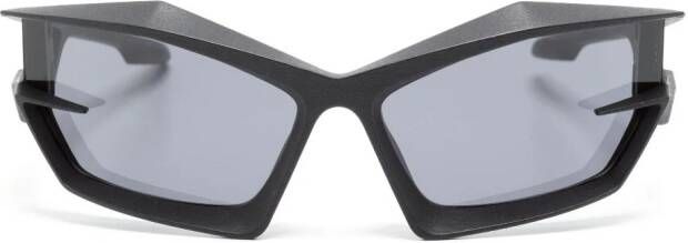 Givenchy Eyewear Giv Cut shield zonnebril Zwart
