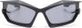 Givenchy Eyewear Giv Cut shield zonnebril Zwart - Thumbnail 1