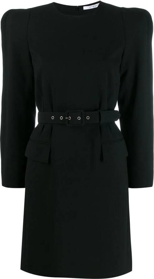 Givenchy Gestructureerde jurk Zwart