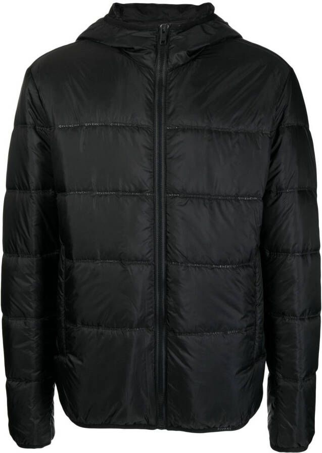 Givenchy Gewatteerd jack Zwart