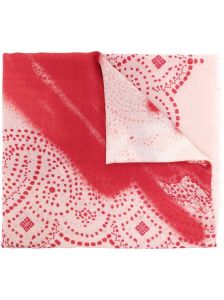 Givenchy Sjaal met Greca print Roze