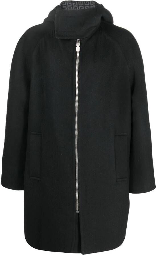 Givenchy Jas met capuchon Zwart
