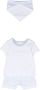 Givenchy Kids "T-shirt shorts en slabbetje " Wit - Thumbnail 1