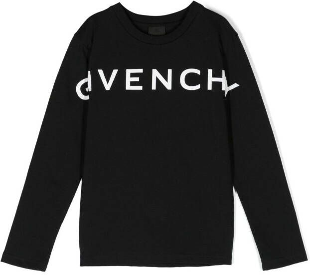 Givenchy Kids T-shirt met 4G-patroon Zwart