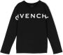 Givenchy Kids T-shirt met 4G-patroon Zwart - Thumbnail 1