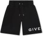 Givenchy Kids Shorts met print Zwart - Thumbnail 1