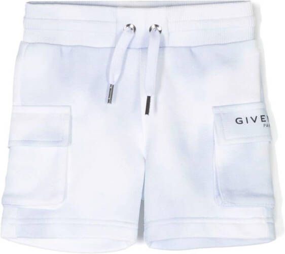 Givenchy Kids Bermuda shorts met trekkoord Wit