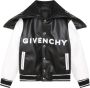 Givenchy Kids Bomberjack met logopatch Zwart - Thumbnail 1