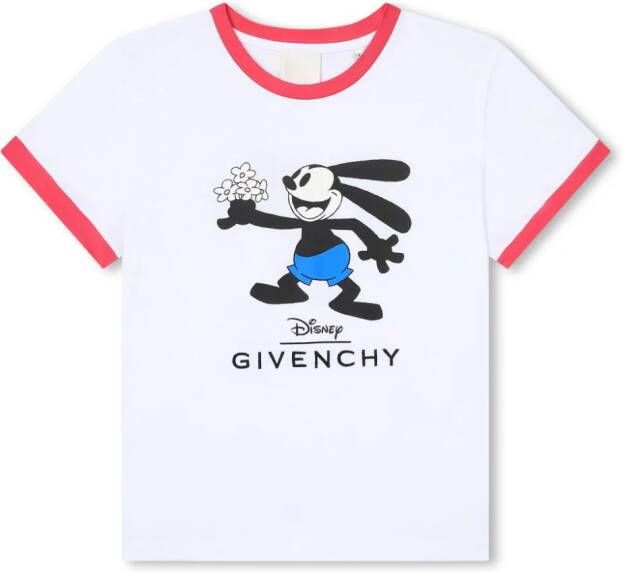 Givenchy Kids T-shirt van biologisch katoen Wit