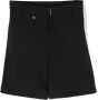 Givenchy Kids High waist shorts Zwart - Thumbnail 1