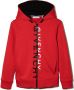 Givenchy Kids Hoodie met rits Rood - Thumbnail 1