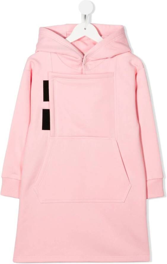 Givenchy Kids Jurk met lange mouwen Roze