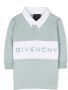 Givenchy Kids Poloshirt met geborduurd logo Blauw - Thumbnail 1